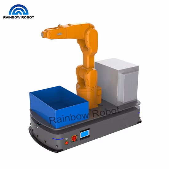 Agv di carico da 300 kg per il trasferimento industriale