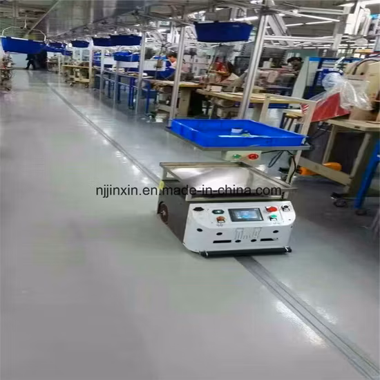 Veicolo a guida automatizzata a nastro magnetico Agv