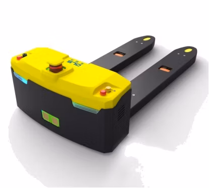 Veicolo elettrico per movimentazione carichi pesanti Stoccaggio Carrello elevatore Agv